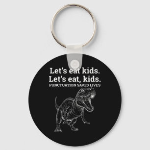 Chaveiro Vamos Engraçado Pontuação Eat Kids Salva Vidas Gra