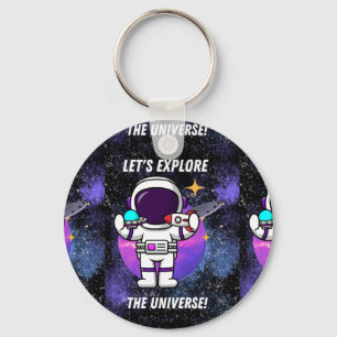 Chaveiro Vamos explorar o universo