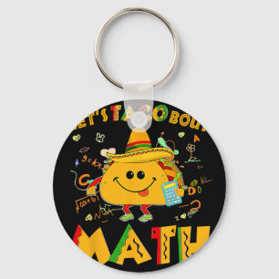 Chaveiro Vamos falar sobre matemática engraçada taco cinco