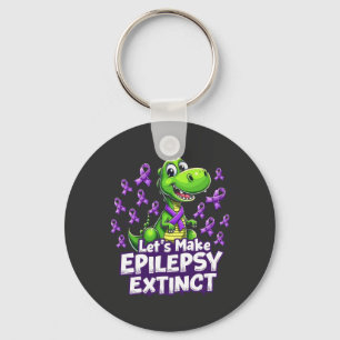 Chaveiro Vamos Fazer Epilepsia Extinguir a Consciência Dino