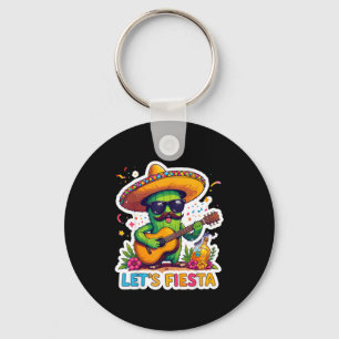 Chaveiro Vamos festejar cinco de maio cacto mexicano engraç