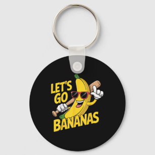 Chaveiro Vamos Ficar Loucos Amante de Banana Engraçado
