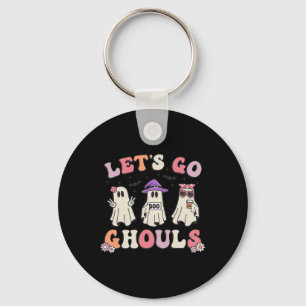 Chaveiro Vamos Ghouls Retrorando Halloween Mulheres Fantasm