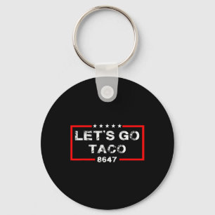 Chaveiro Vamos Lá Taco 8647 Bandeira dos EUA 86 47 Homens M