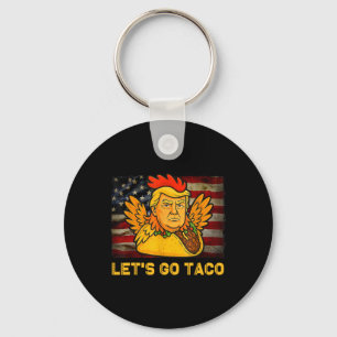 Chaveiro Vamos Lá Taco Engraçado Trump Sempre Desiste 11