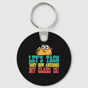 Chaveiro Vamos Taco Sobre Minha Camiseta Engraçada Do Cinco