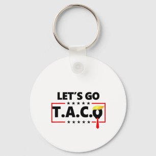 Chaveiro Vamos Vai Taco Trump 4 De Julho Amantes De Taco