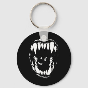 Chaveiro Vampiro Dentes Presas Gótica Horror Halloween Grun