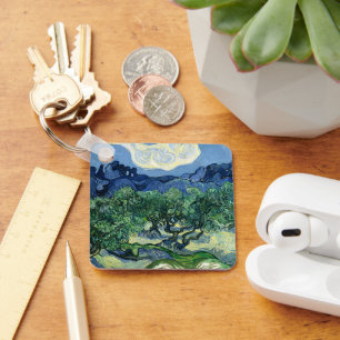 Chaveiro Van Gogh As Oliveiras Pintura Paisagem