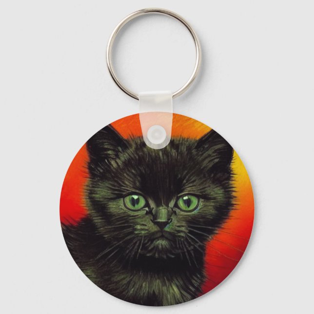 Chaveiro Van Gogh Black Kitten (Frente)