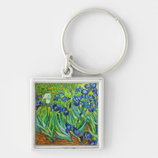 Chaveiro Van Gogh Irises (Frente)