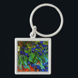 Chaveiro Van Gogh - Irrises<br><div class="desc">A famosa pintura floral de Vincent van Gogh, Irrises.</div>