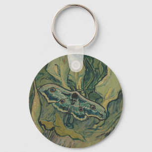 Chaveiro Van Gogh Mariposa Pavão Gigante Arte da Natureza V