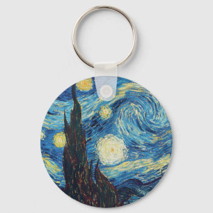 Chaveiro Van Gogh Starry Night Classism Arte