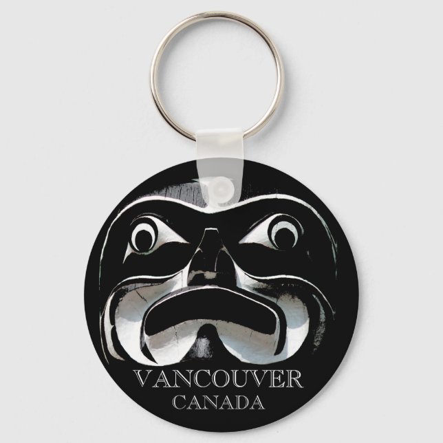 Chaveiro Vancouver Canada Key Chain Vancouver Souvenirs (Frente)