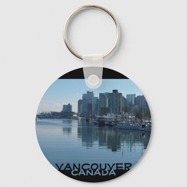 Chaveiro Vancouver Canada Key Chain Vancouver Souvenirs (Frente)
