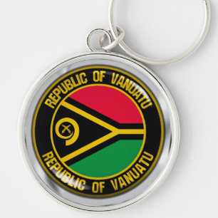 Chaveiro Vanuatu Round Emblem