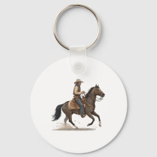 Chaveiro Vaqueiro a Cavalo