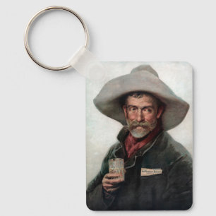 Chaveiro Vaqueiro espanhol Ranchero no Velho Salão Oeste