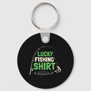 Chaveiro Varas de Pesca Sortudas Pescador Divertido Present