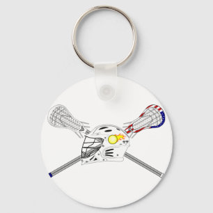 Chaveiro Varas do Lacrosse com capacete
