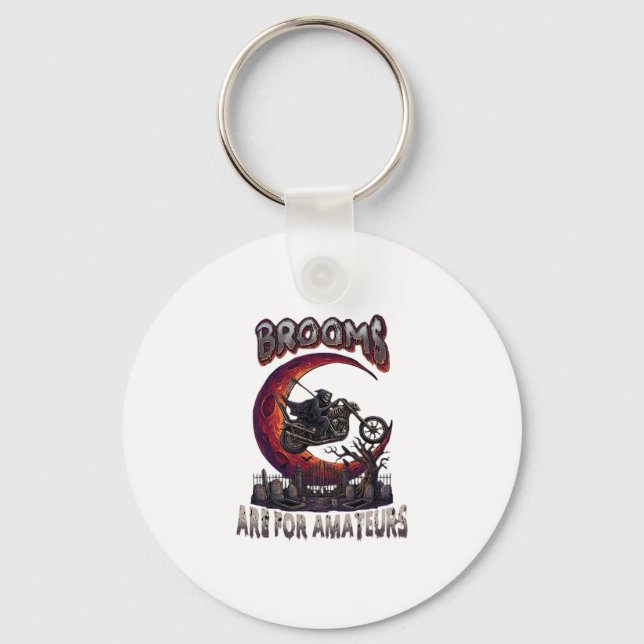 Chaveiro Varredores Amadores Moto Grim Reaper Halloween R (Frente)
