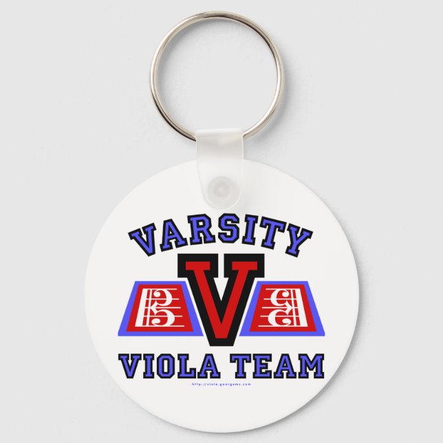 Chaveiro Varsity Viola Team (Frente)