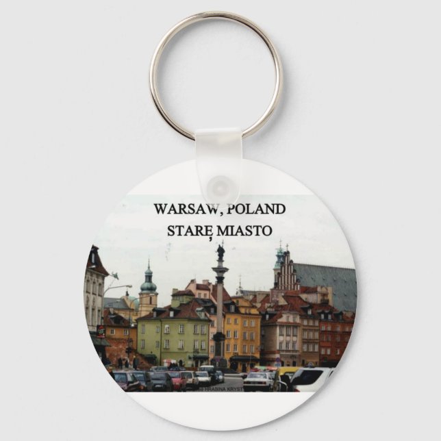 CHAVEIRO VARSÓVIA POLÔNIA STARE MASTO VELHA CIDADE (Frente)