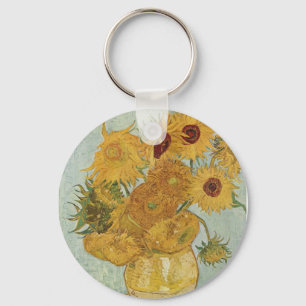 Chaveiro Vaso com 12 girassóis Vincent van Gogh