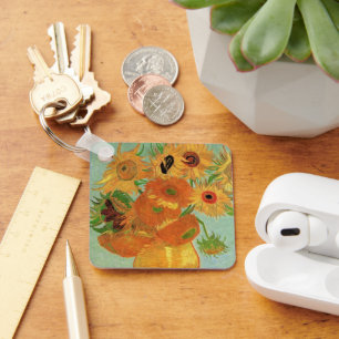 Chaveiro Vaso com Doze Girassóis por Vincent van Gogh