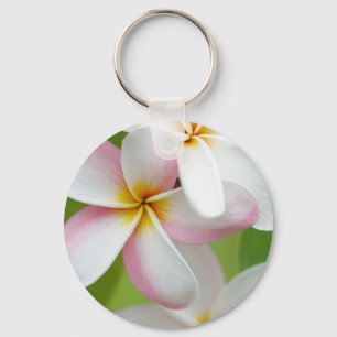 Chaveiro Vazio personalizado flor de Havaí do Frangipani d
