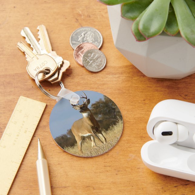 Chaveiro Veado Branco de Outono (Mesa)