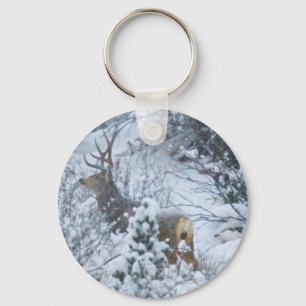 Chaveiro Veado na neve