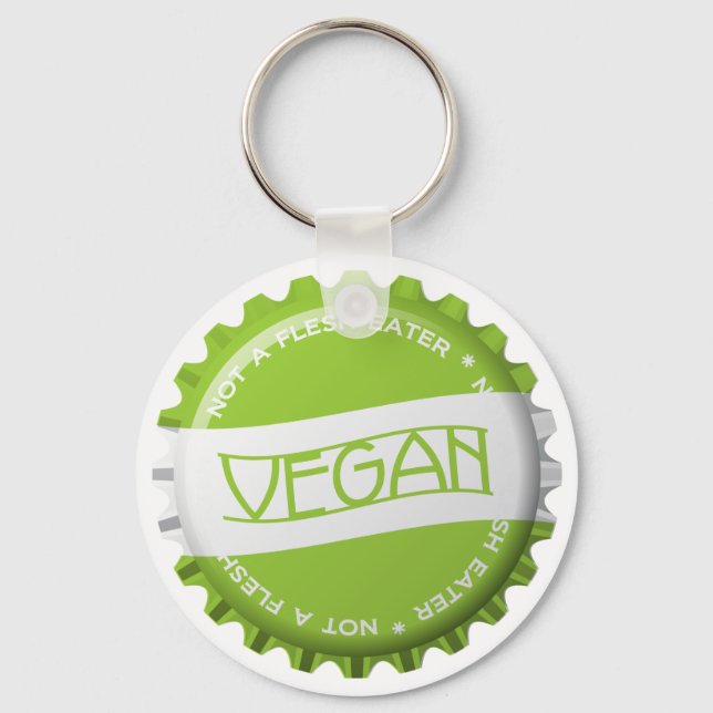 Chaveiro Vegan Bottlecap (Frente)