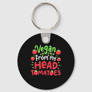 Chaveiro Vegan De Meus Tomates Cabeças
