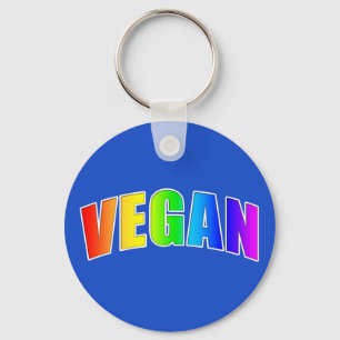 Chaveiro Vegan do arco-íris