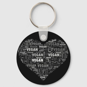 Chaveiro Vegan Love design