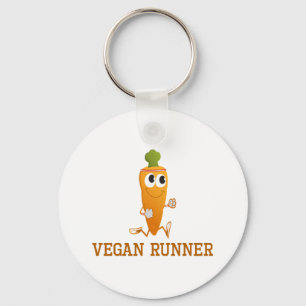 Chaveiro Vegan Runner Carrot