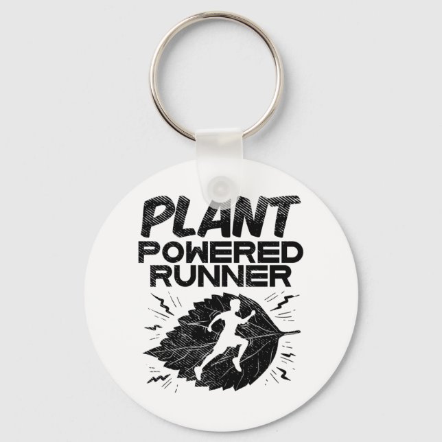 Chaveiro Vegan - Runner Powered (Frente)
