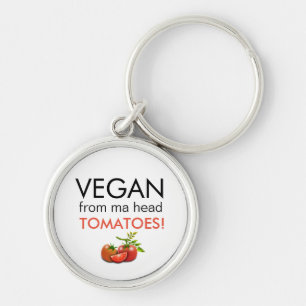 CHAVEIRO VEGAN ÚTIL DE TOMATES DE CABEÇA MÃE