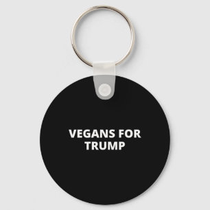 Chaveiro Veganos Para Trump - Seguidor de Donald Trump