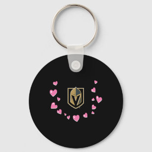 Chaveiro Vegas Golden Knights Amor de São Valentim Licença 