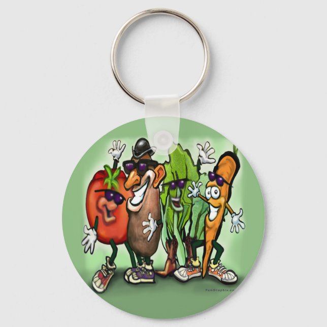 Chaveiro Veggie Gang (Frente)