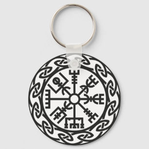 Chaveiro Vegvísir, Islândia, Traveler's Charm, Proteção