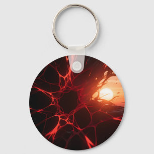 Chaveiro Veias Vermelhas Abismo do Pôr do Sol