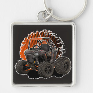 Chaveiro Veículo off-road de desenho animado UTV
