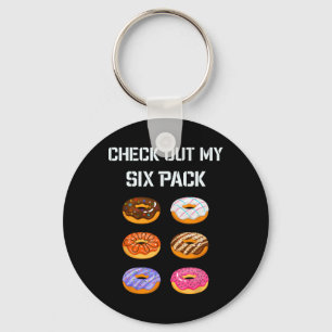 Chaveiro Veja Minha Rosquinha De Seis Quilômetros Humor Tee