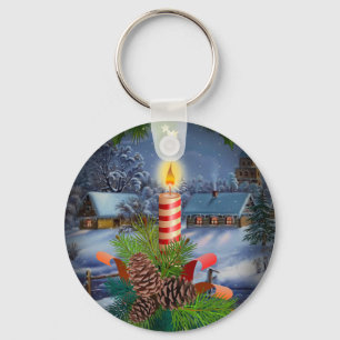 Chaveiro Vela de Natal