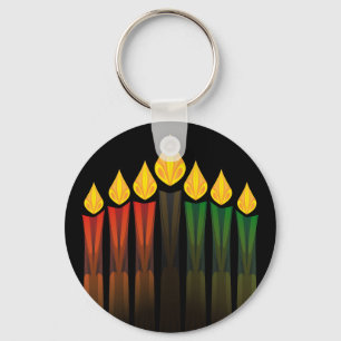 Chaveiro velas de kwanzaa