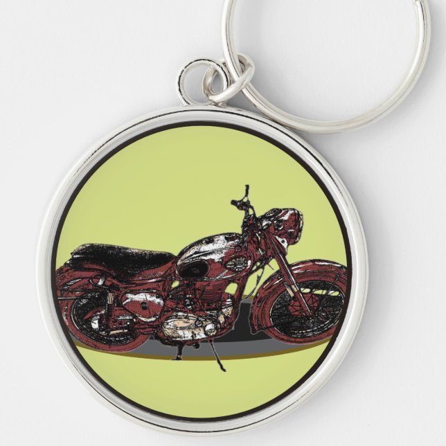 Chaveiro Velha Moto BSA  (Frente)